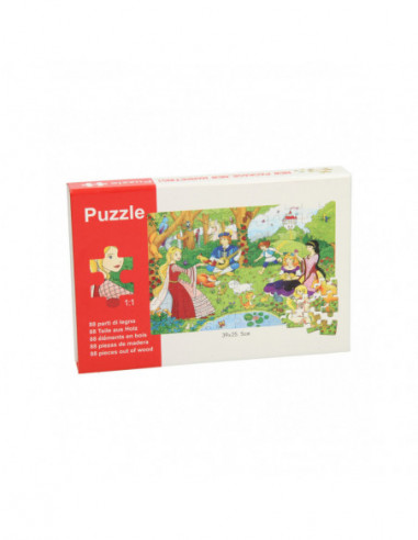 Houten Legpuzzel Sprookjes 88st.