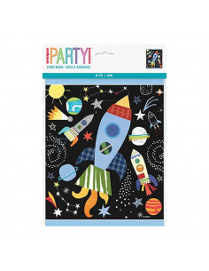 Uitdeelzakjes Ruimtevaart...