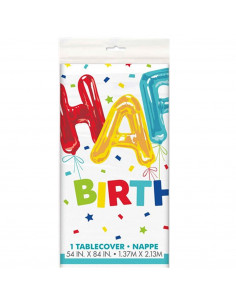 Tafelkleed Happy Birthday
