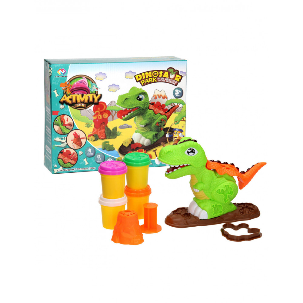 Kleiset Dino en Vulkaan