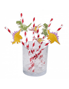 Rietjes Dino Papier 6 Stuks