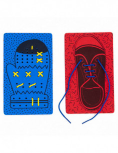 Handschoen en Schoen Rijgen...