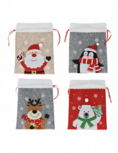 Vilten Zakje Kerstfiguur