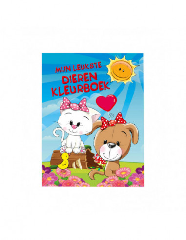 Mijn Leukste Dieren Kleurboek 48pag.