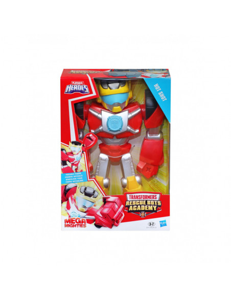 Transformers Rescue Bots Academy Hot Shot Mega Mighties figure 25cm | Fanbase Europe