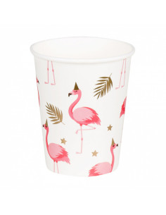 Beker Flamingo 10 Stuks