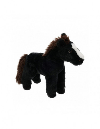 Knuffel Paard - Zwart