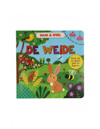 Maak & Speel Boek - De Weide