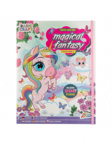 Stickerboek Magical Fantasy met 200...