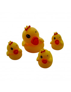 Badeend Set Van 4 Stuks