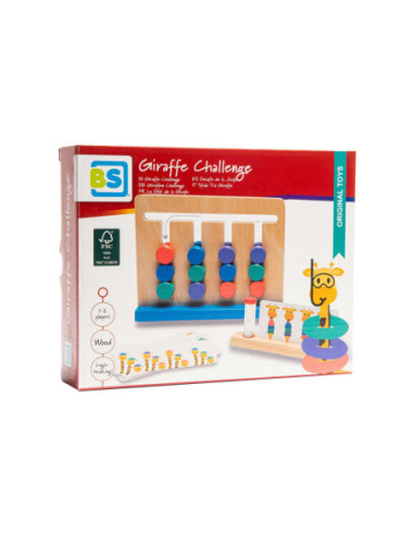 BS Toys Giraffe Challenge Hout -...