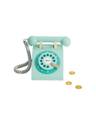 Classic World Houten Retro Telefoon...