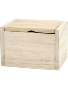 Houten Kistje Met Klepdeksel