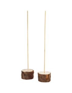 Houten Staanders Set van 2