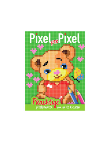 Pixel Kleurboek Beertje