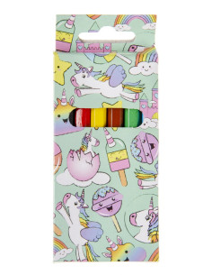 Kleurpotloden Eenhoorn, 6st.
