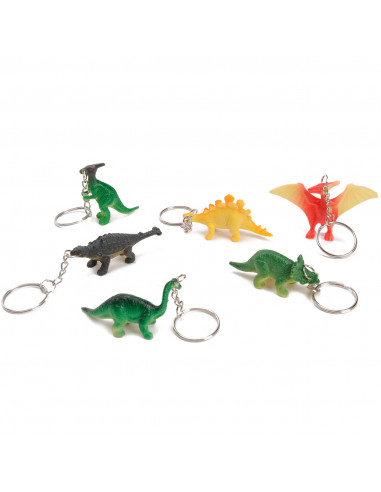 Sleutelhanger - Dino 48st.