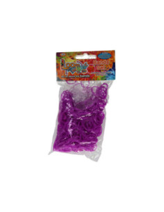 Loombands Paars Set 600st.