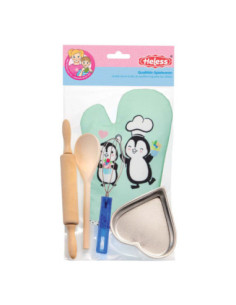 Bakset met Accessoires Pinguin