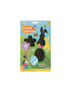 Scratch Hangers Pasen 9st.