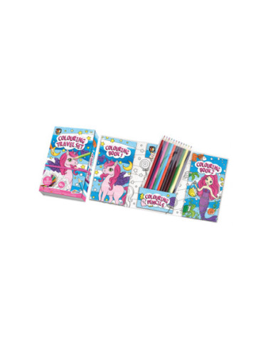 Kleurboekjes (2st.) met Potloden -...