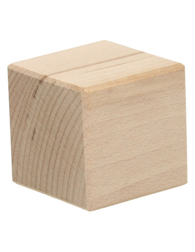 Mijlpaal Blok Hout 5,6cm