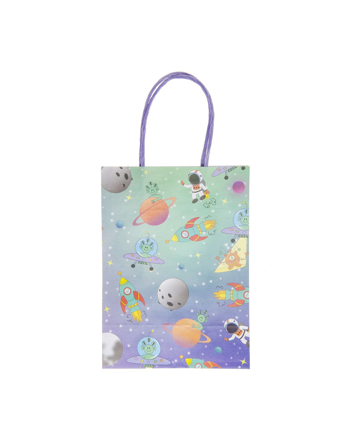 Geschenktasje Papier Ruimte 12st. Geschenktasje Papier Ruimte 12st.