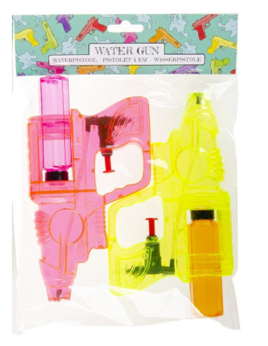 Waterpistool Gekleurd 2st.