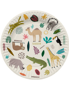 Bordjes Wilde Dieren 8st.