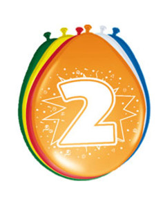 Ballonnen 2 jaar, 8st. 