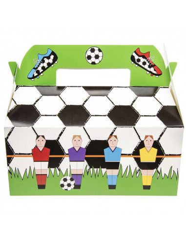 Menubox Voetbal 22 X 12 Cm Karton 24st.