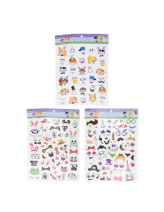 Grappige Stickerset Paasei...