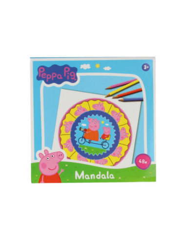 Peppa Pig Mandala Kleurboek