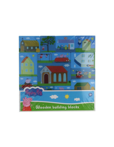 Peppa Pig Houten Bouwstenenset