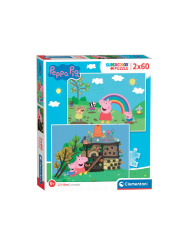 Clementoni Legpuzzel - Peppa Pig 2x60st.