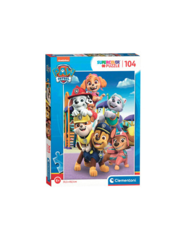 Clementoni Puzzel - PAW Patrol 104st.