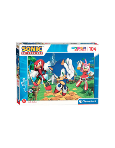 Clementoni Legpuzzel - Sonic 104st.