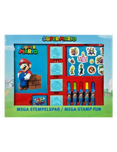 Undercover Super Mario Mega Stempelset