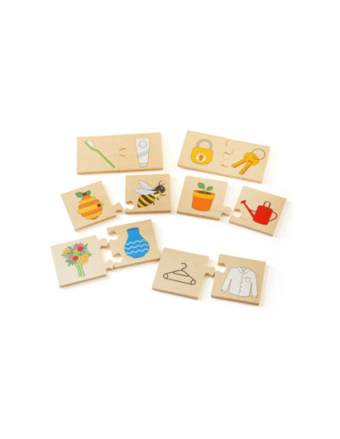 Bigjigs Houten Legpuzzel Dingen Die...