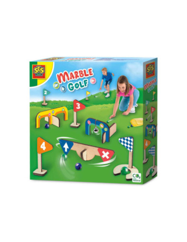 SES Knikker Golf - Houten Minigolf...