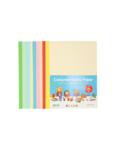 Hobbypapier Gekleurd A4 80grams...