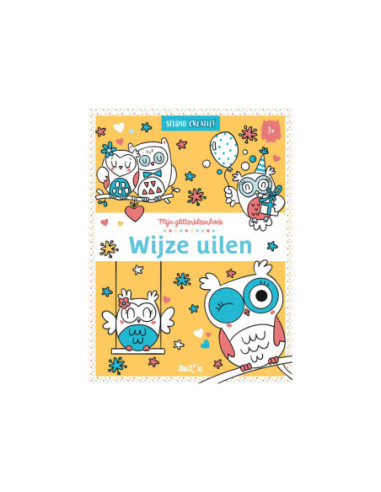 Mijn Glitterkleurboek Wijze Uilen