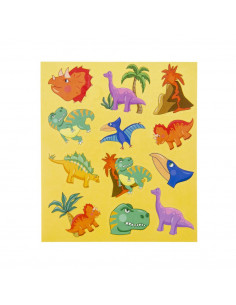 Stickervel Dinosaurus 120st.