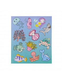 Stickervel Zeedier 120st.