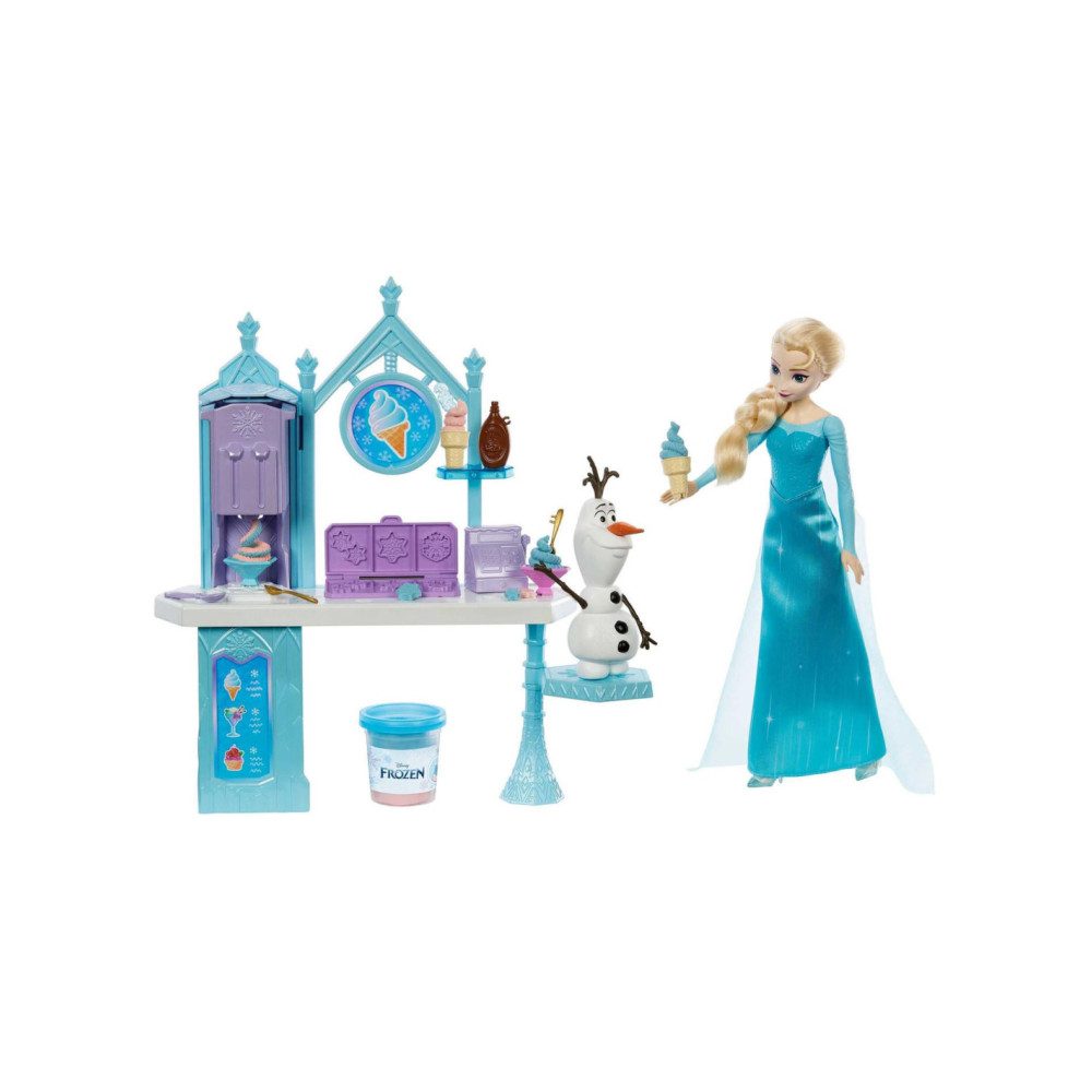 Disney Frozen Pop - Elsa Olaf en de Traktatiewagen Klei Spee