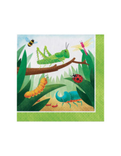 Insecten Servetten 16st.