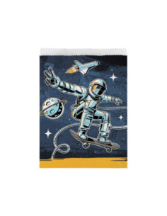 Astronaut Uitdeelzakjes 8st.