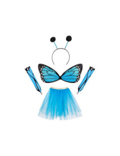 Verkleedset Vlinder Blauw