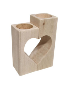 Waxinelichthouder Hart...