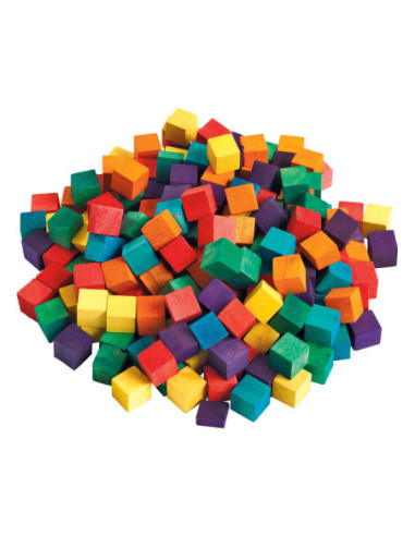 Colorations - Gekleurde Houten Kubus...